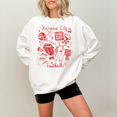 KC Doodle Football Sweatshirt