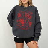 KC Doodle Football Sweatshirt