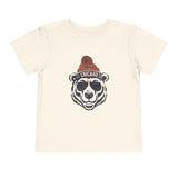 Chicago Bear Toddler Tee — Cool Beanie Bear Kids Shirt