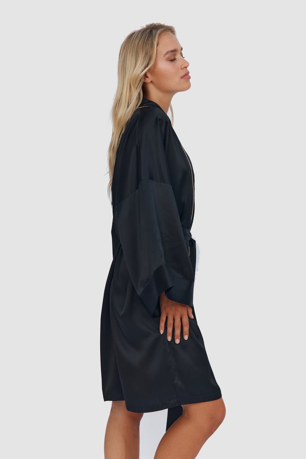Opulence Robe | Midnight