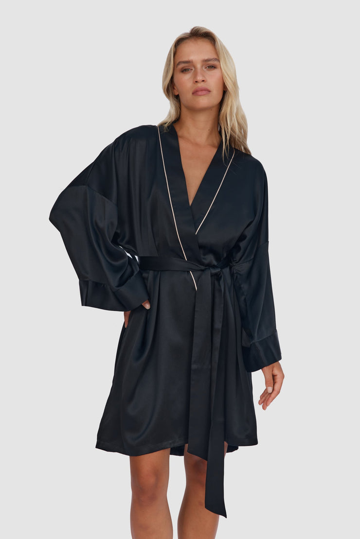 Opulence Robe | Midnight