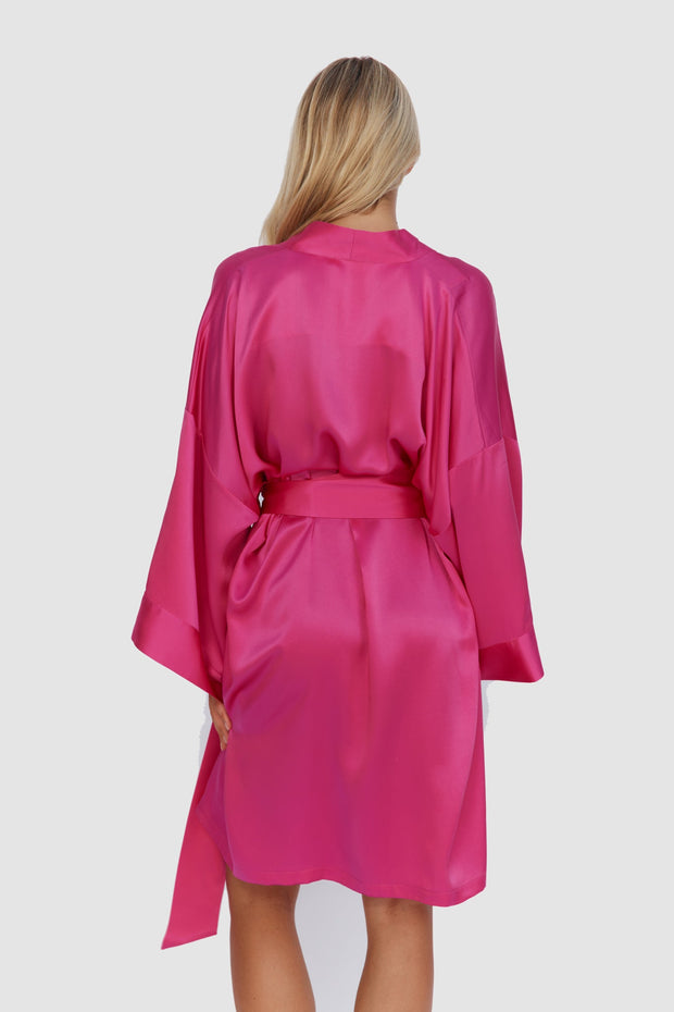 Opulence Robe | Fuchsia