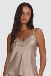 Sienna Camisole and Shorts Set | Champagne