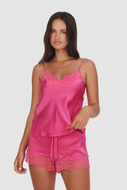 Sienna Camisole and Shorts Set | Fuchsia