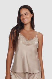 Sienna Camisole and Shorts Set | Champagne