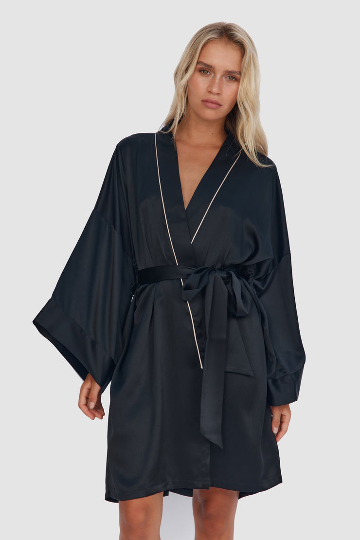 Opulence Robe | Midnight